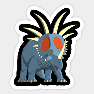 triceratops herbivorous Sticker